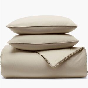 Boll & Branch NEW signature, FULL/QUEEN comforter and shams